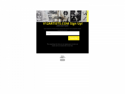 www.v12artistsglobal.com snapshot