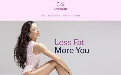 cryobeauty.be snapshot