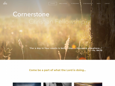 www.cornerstonebiblecenter.com snapshot