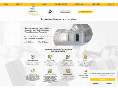trockenbau-gaggenau.de snapshot