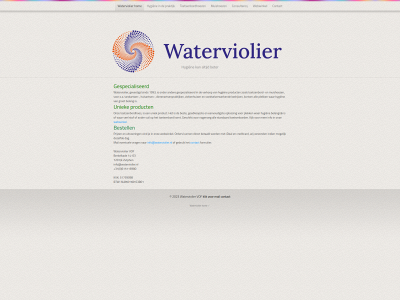 waterviolier.nl snapshot