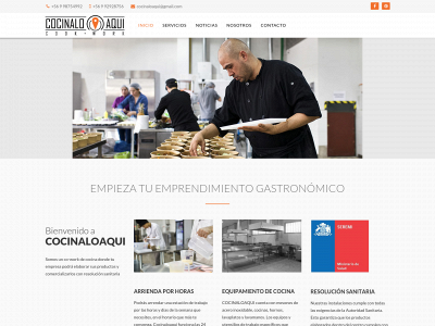 cocinaloaqui.cl snapshot