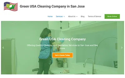 greenusacleaning.com snapshot