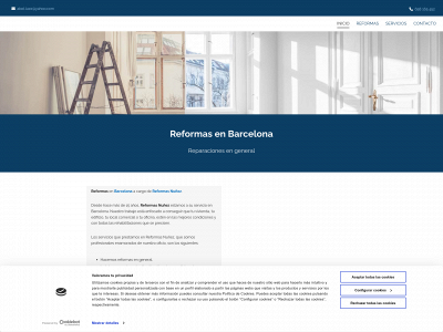 www.reformasnunezbarcelona.com snapshot