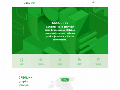 creolinkgroup.lt snapshot