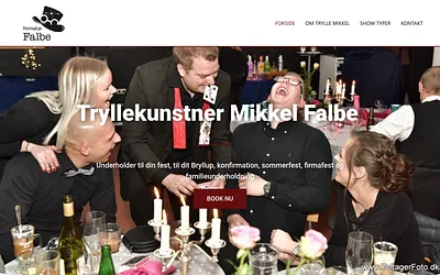 tryllemikkel.dk snapshot