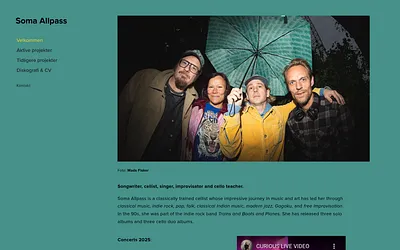 soma-and-the-loved-ones.dk snapshot