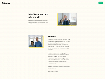 meditationsverige.se snapshot