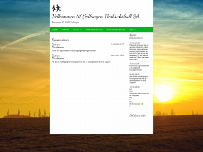 ballangenflerbrukshall.net snapshot