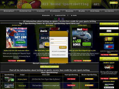 allroundsportbetting.com snapshot