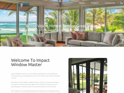 impactwindowmaster.com snapshot