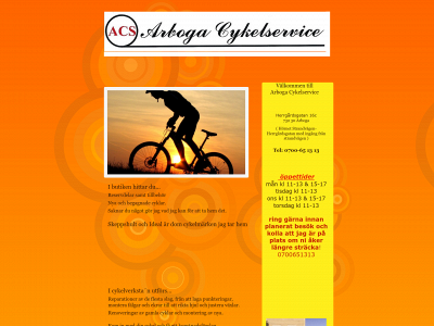 arboga-cykelservice.se snapshot