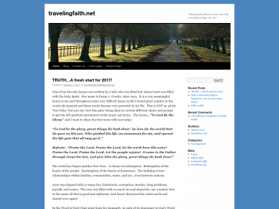travelingfaith.net snapshot