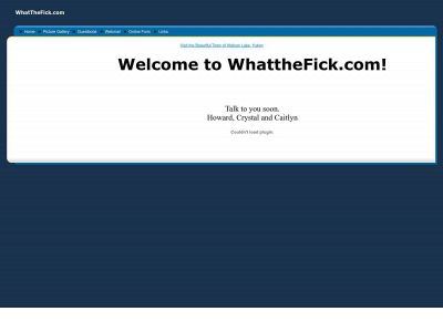 whatthefick.com snapshot