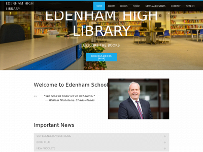 www.edenhamlibrary.com snapshot