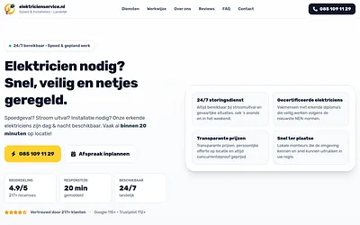 elektricienservice.nl snapshot