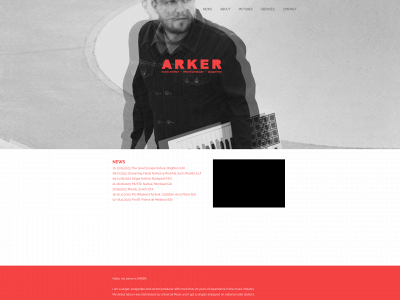 arkermusic.com snapshot