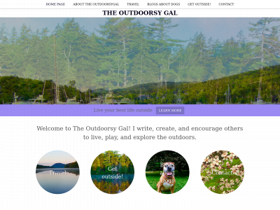 theoutdoorsygal.com snapshot