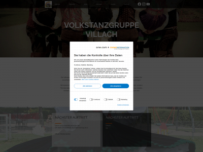 volkstanzgruppe-villach.at snapshot