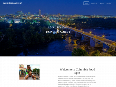 columbiafoodspot.com snapshot