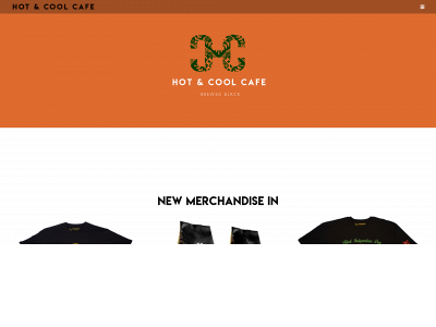 hotandcoolcafe.com snapshot