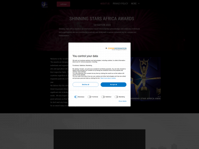 shiningstarsafrica.com snapshot