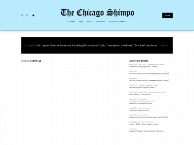 chicagoshimpo.com snapshot
