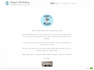 peppersworkshop.co.uk snapshot