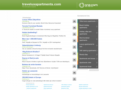 traveluxapartments.com snapshot