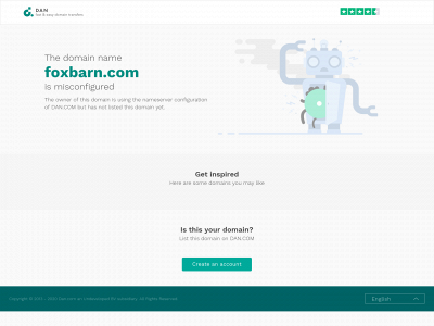 foxbarn.com snapshot
