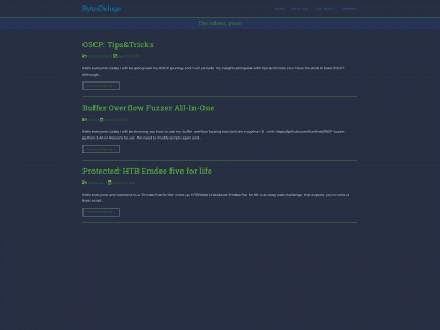 bytesdeluge.com snapshot