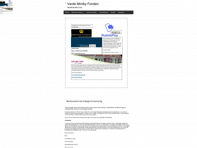 vardeminibyfonden.dk snapshot