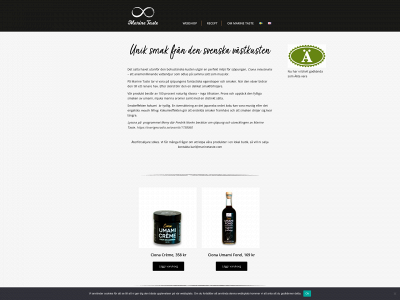 marinetaste.com snapshot