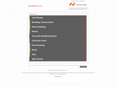 salsdetail.com snapshot