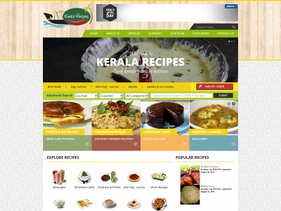keralarecipes.com snapshot