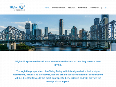 higherpurpose.com.au snapshot