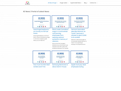 krogerexperiencee.com snapshot