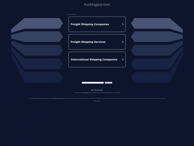 truckingguy.com snapshot