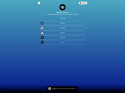superstar.events snapshot