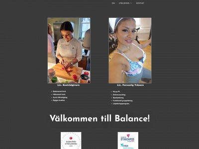 balancetrainingandfood.se snapshot