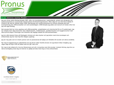 pronus.se snapshot