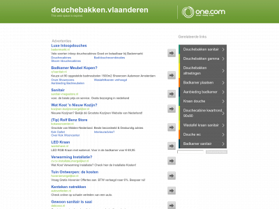 douchebakken.vlaanderen snapshot
