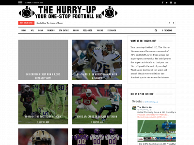 thehurryup.com snapshot