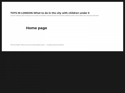 totsinlondon.com snapshot