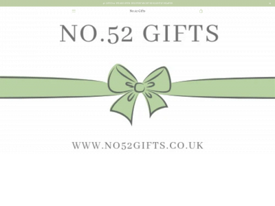 www.no52gifts.co.uk snapshot