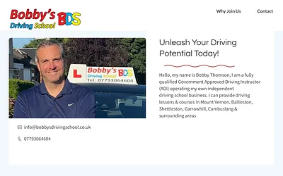 bobbysdrivingschool.co.uk snapshot