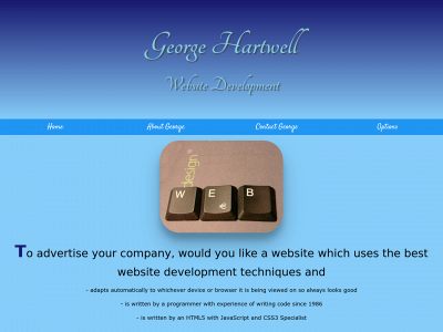 georgehartwellwebsites.co.uk snapshot
