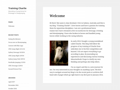 trainingcharlie.com snapshot