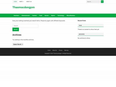 thaomocdongyvn.com snapshot