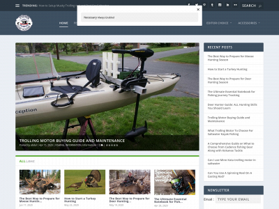fisherandhunter.com snapshot
